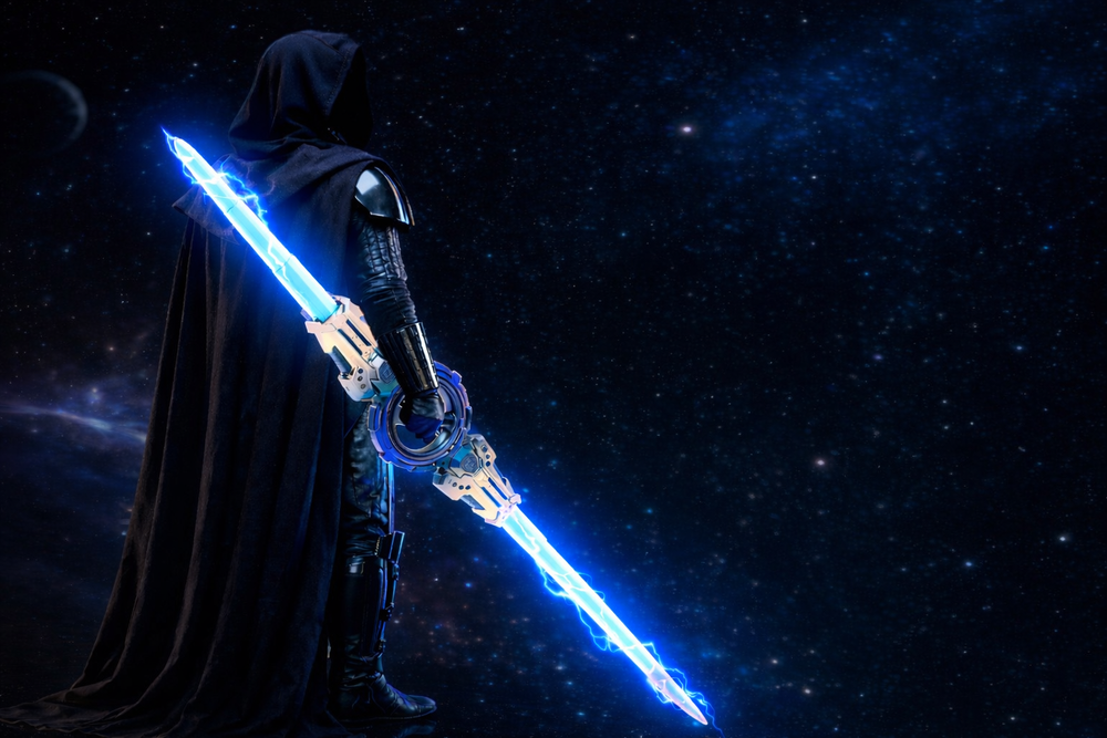 Light -UP Spinning Sword